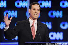 2012 JAN 19: CNN Southern Republican Presidential Debate