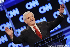 2012 JAN 19: CNN Southern Republican Presidential Debate