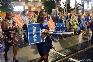 First Night at DNC | ©2012 David Allio for Corbis